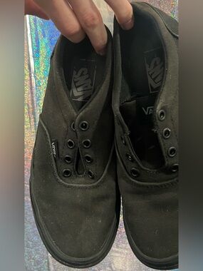 Vans Black Slip-On Sneakers | Women’s Size 7 | Classic Skate Shoe